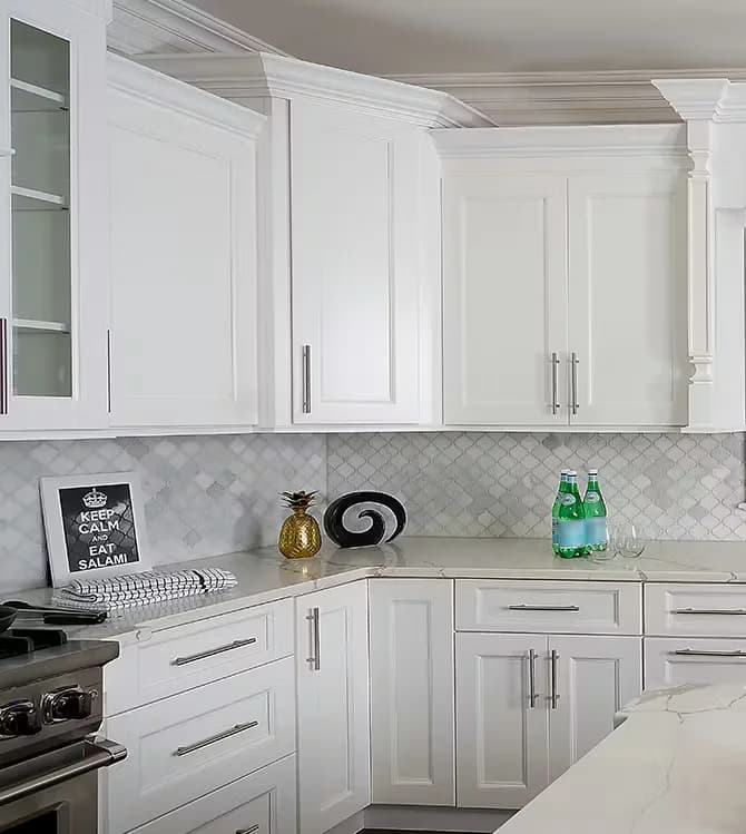 Fabuwood Nexus Frost modern classic kitchen