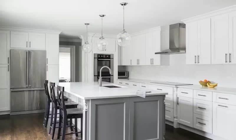 Shaker style kitchen cabinets