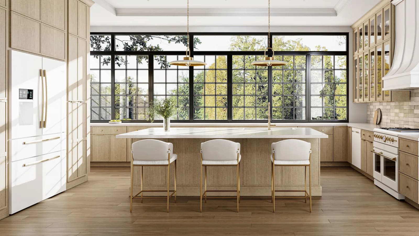 Fabuwood Allure Luna Desert Oak warm wood kitchen Fabuwood Allure Luna Desert Oak warm wood kitchen