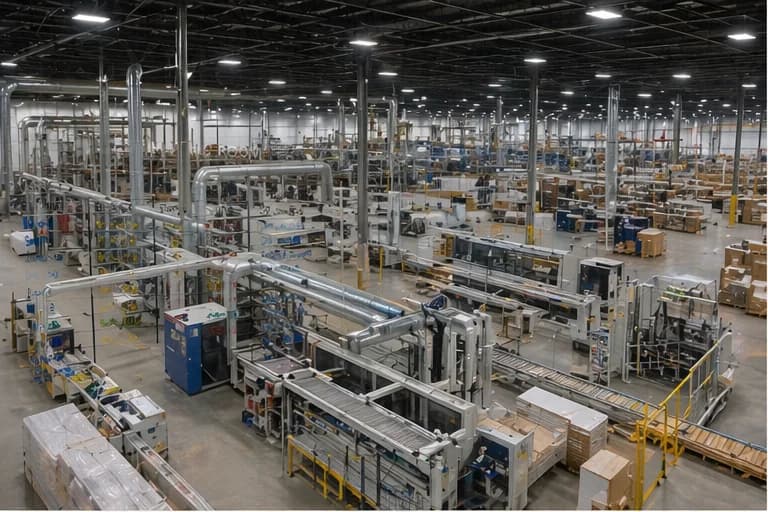 Symco Kitchens fully automated cabinet production line