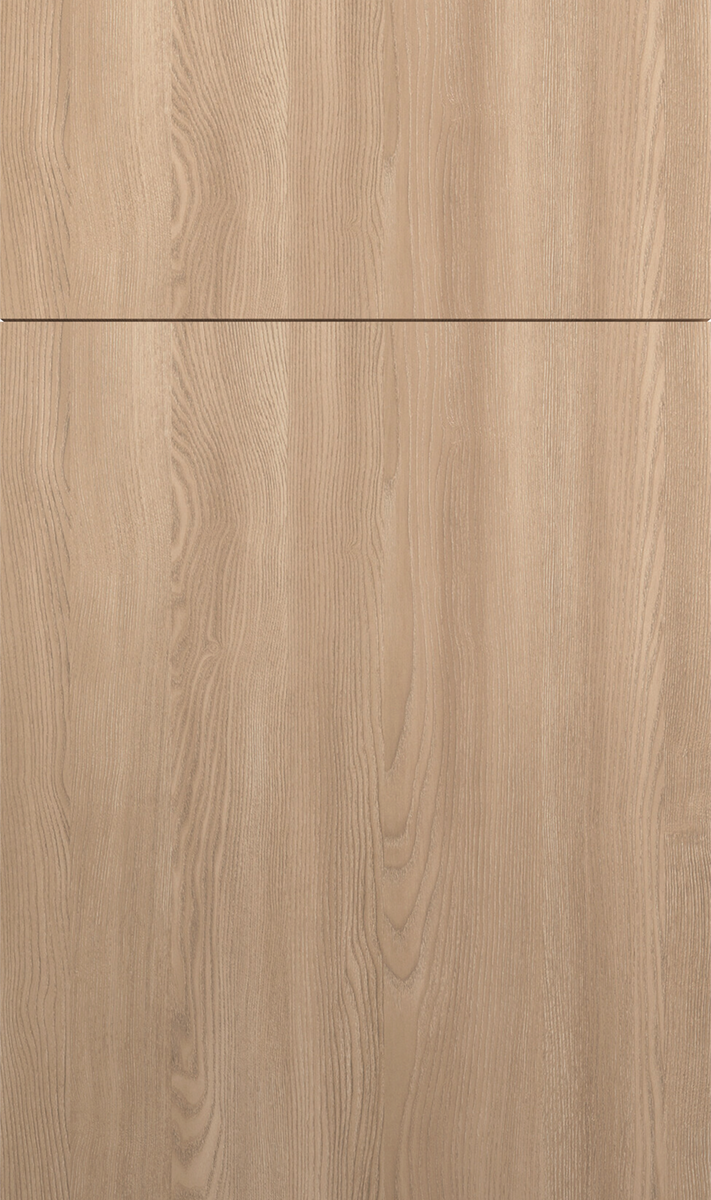 Catalina Como Ash modern kitchen cabinet - Natural Wood MDF