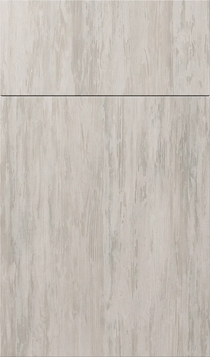 Catalina Light Artwood modern kitchen cabinet - White MDF