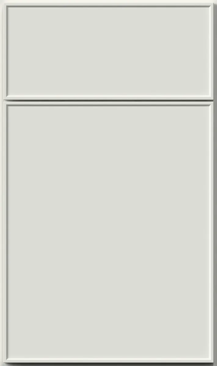 Echo Frost white kitchen cabinet - Transitional style