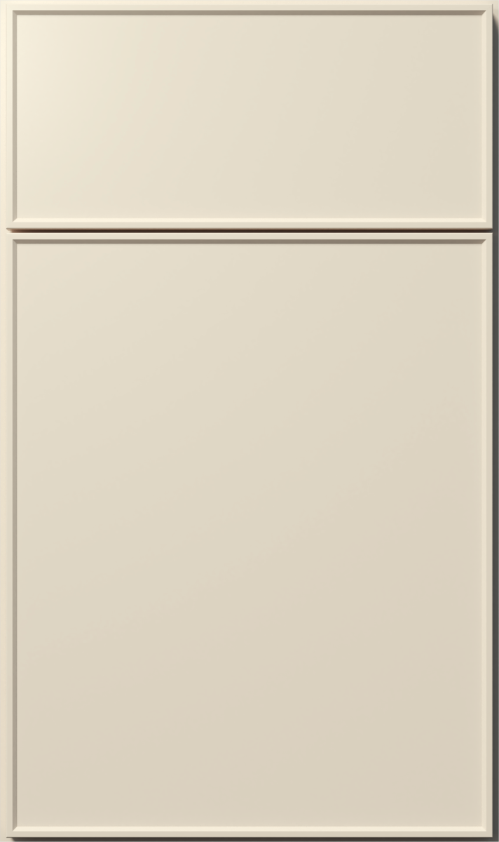 Echo Linen white kitchen cabinet - Transitional style