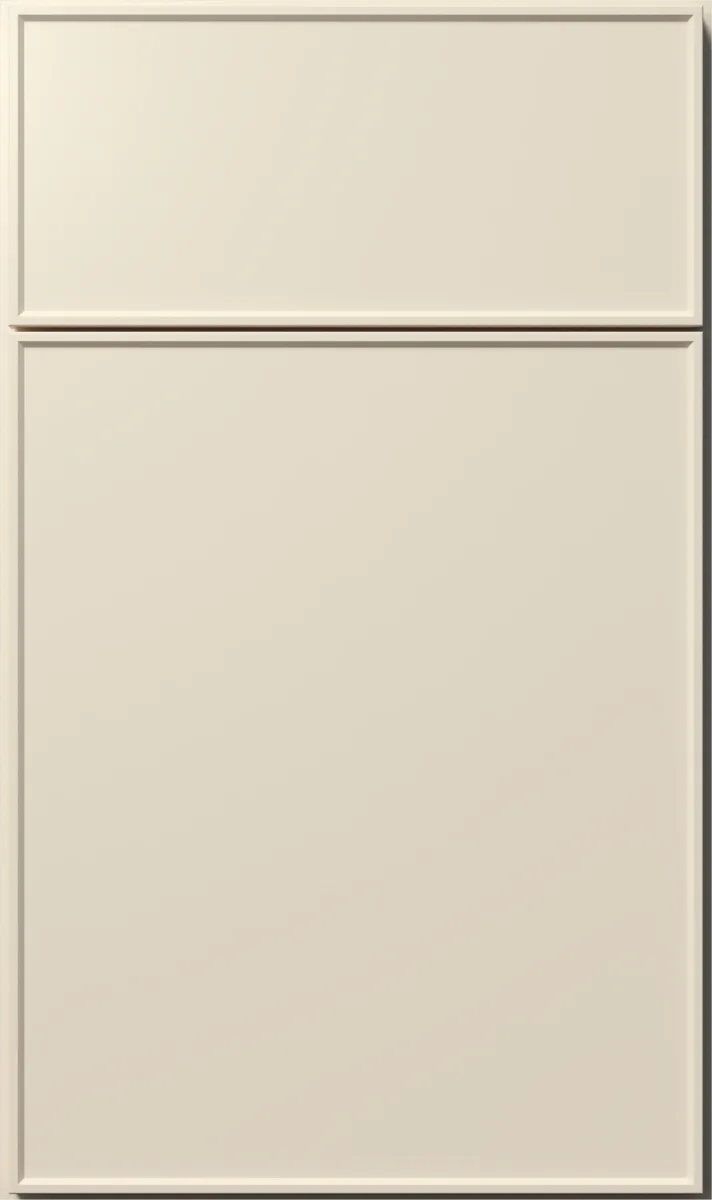 Echo Linen white kitchen cabinet - Transitional style