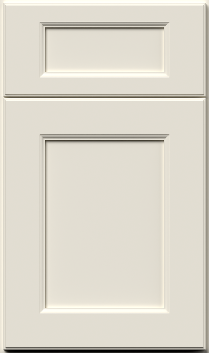 Fusion Dove white kitchen cabinet - Transitional style