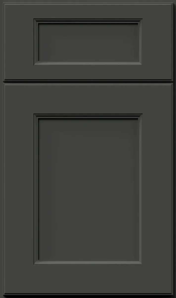 Fusion Graphite Black gray kitchen cabinet - Transitional