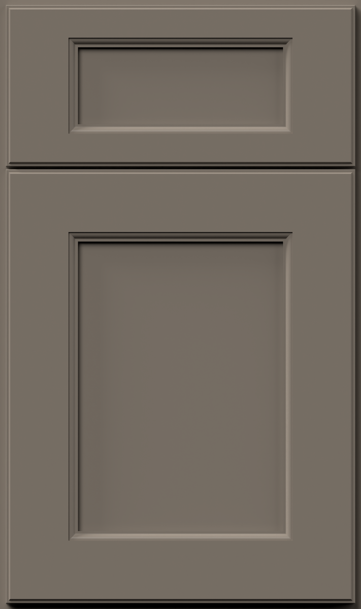 Fusion Stone gray kitchen cabinet - Transitional