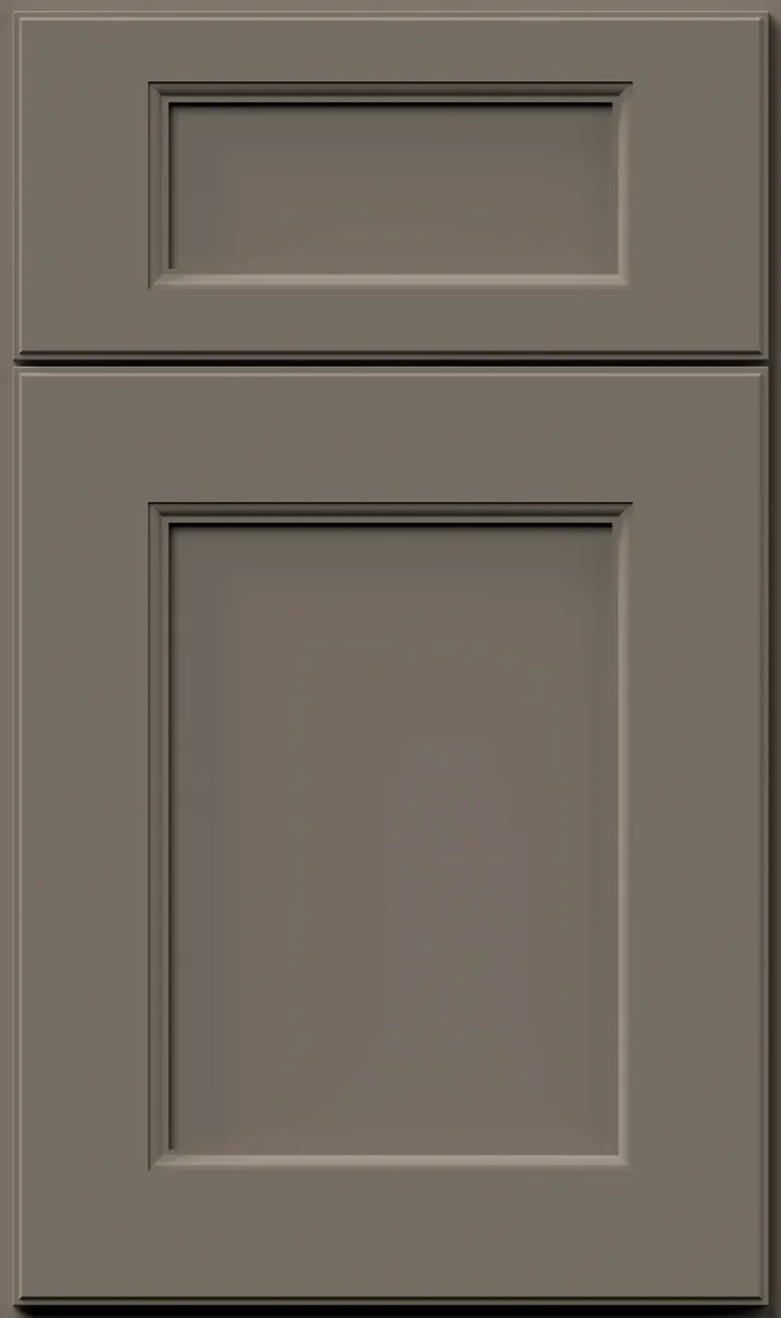 Fusion Stone gray kitchen cabinet - Transitional