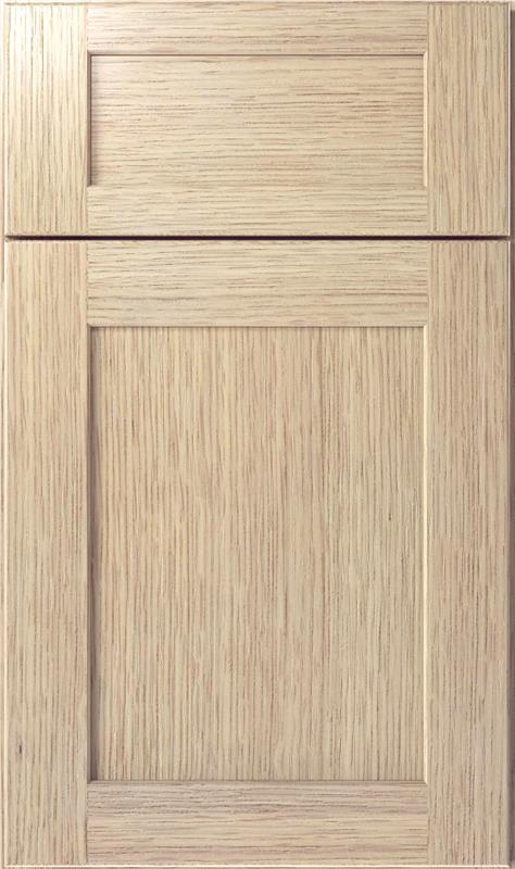 Galaxy Desert Oak shaker cabinet door - Natural Wood Solid Wood