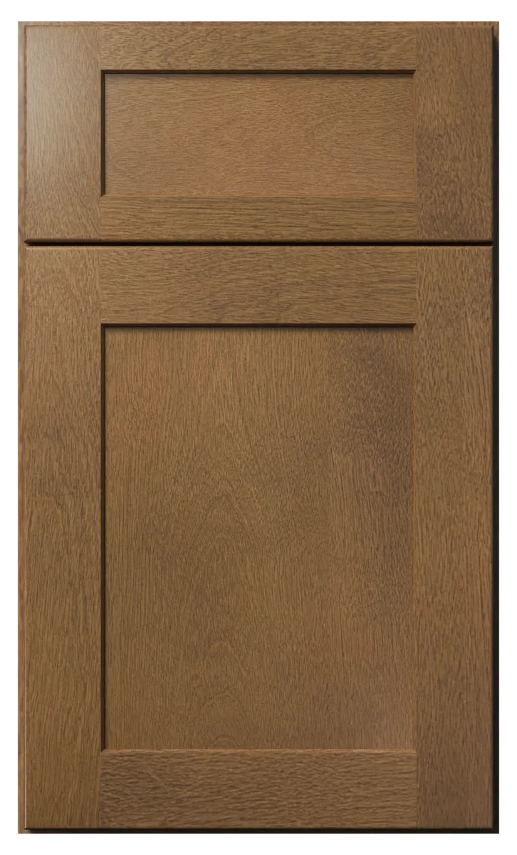 Galaxy Truffle shaker cabinet door - Brown Solid Wood