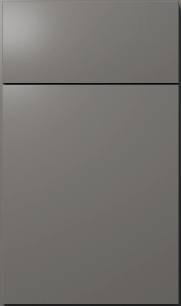 Luxe Stone gray kitchen cabinet - Modern