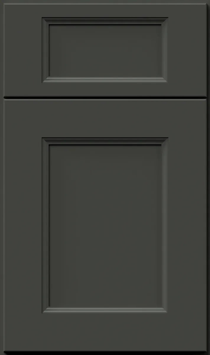 Nexus Graphite Black gray kitchen cabinet - Traditional