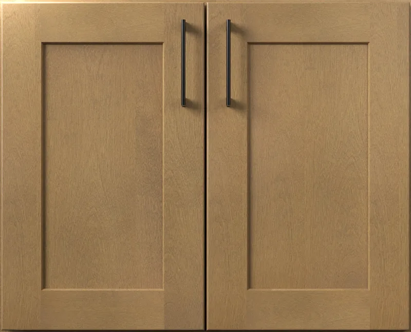Galaxy Timber affordable kitchen cabinet - Natural Wood