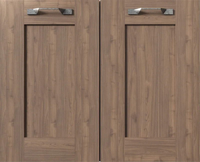 Tuscany Nocce modern kitchen cabinet - Brown MDF